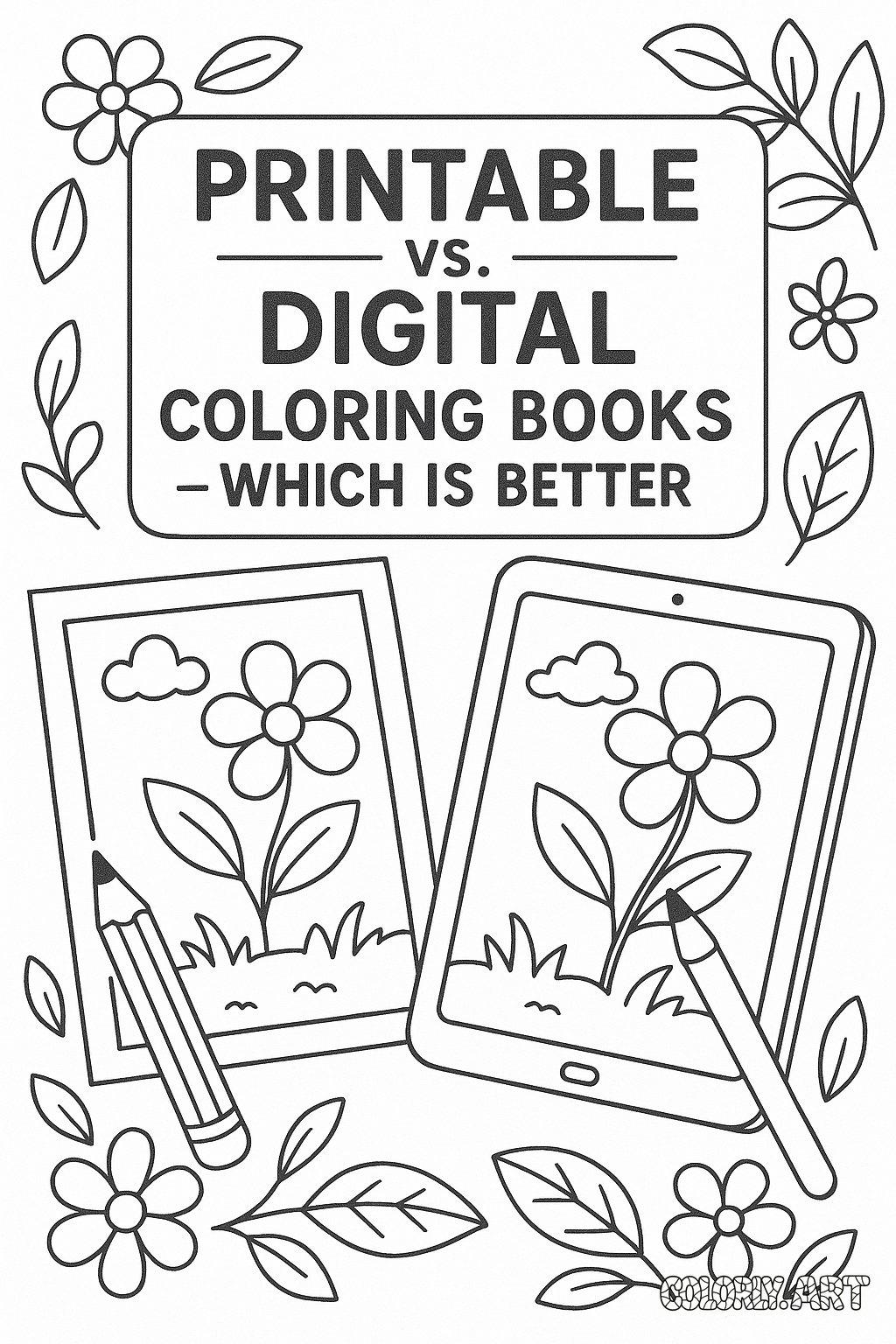 Coloring Book Choices 